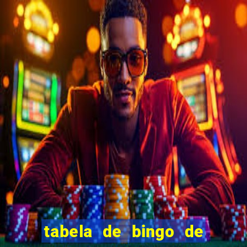 tabela de bingo de 1 a 100